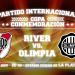 River se medir&aacute; ante Olimpia en La Plata