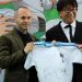 Iniesta inaugur&oacute; una estaci&oacute;n de trenes con los personajes de Supercampeones