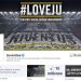 La Juventus festeja los 10 millones de fans en Facebook con T&eacute;vez como protagonista