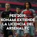 Konami y Arsenal FC anuncian una ampliaci&oacute;n de la asociaci&oacute;n a largo plazo