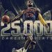 LeBron James alcanz&oacute; los 25.000 puntos en la NBA y es el m&aacute;s joven en lograrlo