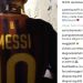 El homenaje de un ex Racing y Gimnasia a Messi, tocando la guitarra 