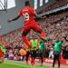 El futbolista del Liverpool que copia los festejos de sus compa&ntilde;eros