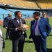 El primer ministro italiano visit&oacute; la Bombonera