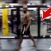El curioso entrenamiento de Mayweather en una jaula de MMA que dispar&oacute; un sinf&iacute;n de especulaciones