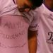 Lo multaron por mostrar un mensaje de apoyo a la lucha contra el c&aacute;ncer