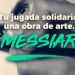 Messi fomenta una campa&ntilde;a en contra del c&aacute;ncer infantil a trav&eacute;s de obras de arte