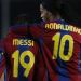 Messi record&oacute; las cinco mejores asistencias de Ronaldinho 