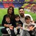 Messi y el mini Camp Nou que tiene en un rinc&oacute;n de su casa