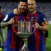 Messi e Iniesta, los jugadores m&aacute;s ganadores de la historia del FC Barcelona