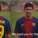 Messi cambi&oacute; su n&uacute;mero en la lucha contra la polio