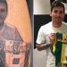 El jugador que se tatu&oacute; la foto de Messi sosteniendo su camiseta