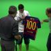 La camiseta especial de Messi por sus 100 partidos en la Champions League