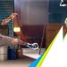 Messi hace jueguitos con una burbuja en un nuevo comercial