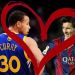 Messi le agradeci&oacute; a Curry por regalarle su camiseta
