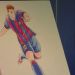 El creador de Los Supercampeones le regal&oacute; a Messi un dibujo muy especial