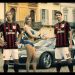 Los jugadores del Milan persiguen ladrones por las calles en el comercial de Toyo Tires