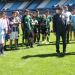 Diego Milito dio una cl&iacute;nica para los j&oacute;venes del Programa F&uacute;tbol Callejero