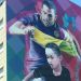 Carlos T&eacute;vez ya tiene su propio mural en La Boca