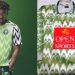 La camiseta del f&uacute;tbol argentino que asegura haber inspirado a la de Nigeria para la Copa del Mundo