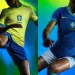 Nike present&oacute; las nuevas camisetas de Brasil