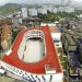 Se construy&oacute; una pista de atletismo en una terraza en China