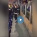 Un polic&iacute;a fue captado alentando a su club en pleno Derby de Italia