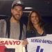 Caniggia le regal&oacute; una camiseta del Burrito Ortega a Sergio Ramos