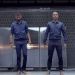 Los jugadores del Barcelona en un comercial de una marca de jeans