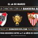 Somos River sortea entrar al campo de juego en el partido entre River y Sevilla