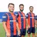 Los jugadores de San Lorenzo posaron con la nueva camiseta para el 2016