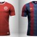 Las 20 camisetas de los mejores clubes en un redise&ntilde;o geom&eacute;trico