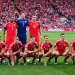 La Selecci&oacute;n de Gales y una extra&ntilde;a manera de sacarse la foto inicial
