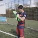 Su&aacute;rez es arquero en la nueva activaci&oacute;n de Beko con el Barcelona
