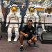 Uruguay visit&oacute; la NASA y Luis Su&aacute;rez a los Houston Rockets 