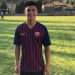 El joven uruguayo que se encuentra entrenando con el equipo juvenil del Barcelona
