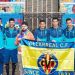 El Villarreal present&oacute; un mural urbano finalizado por sus jugadores en Buenos Aires
