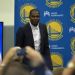 Los Warriors piden 20 millones de d&oacute;lares para patrocinar en su camiseta