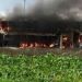 Se les prendi&oacute; fuego el micro pero igual llegaron al partido y lo ganaron